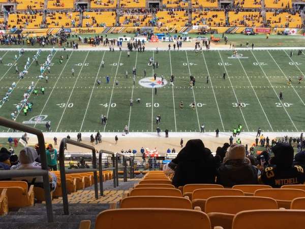 Acrisure Stadium, section: 535, row: CC, seat: 26