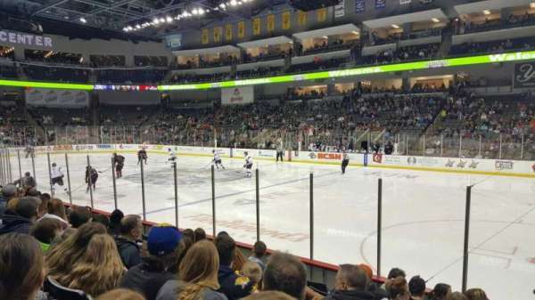 Huntington Center, section: 116, row: h, seat: 2
