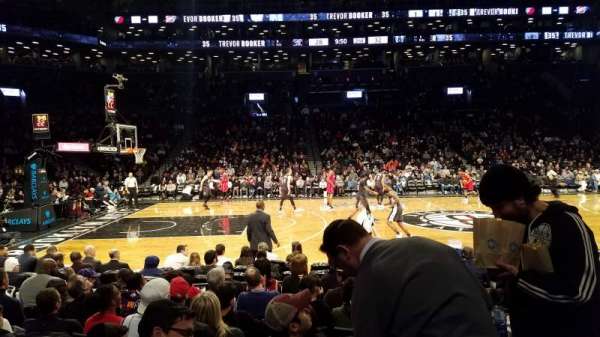 Barclays Center, section: 9, row: 6, seat: 2