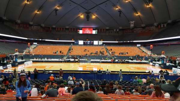 JMA Wireless Dome, section: 108, row: L, seat: 14