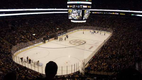TD Garden, section: 306, row: 3, seat: 9