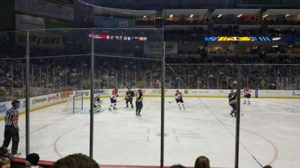 Huntington Center, section: 108, row: E, seat: 20