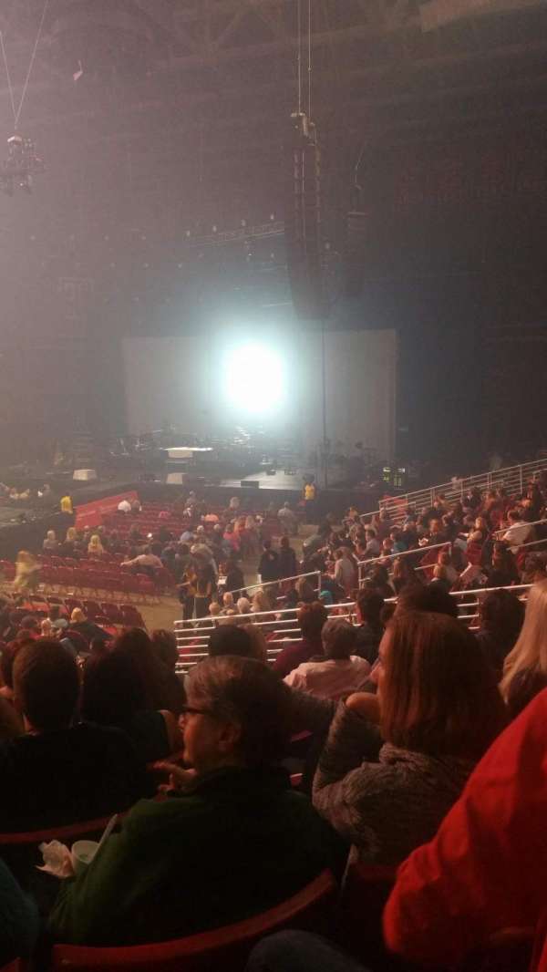 Liacouras Center, section: 106, row: S, seat: 14