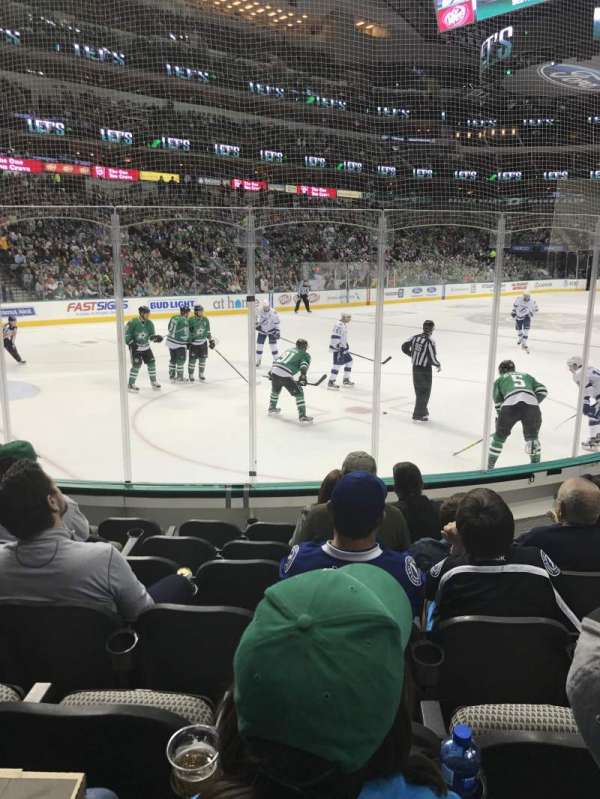 American Airlines Center, section: 122, row: G, seat: 8