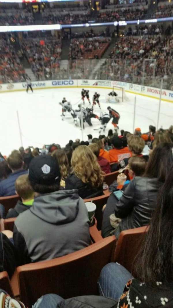 Honda Center, section: 220, row: m, seat: 14