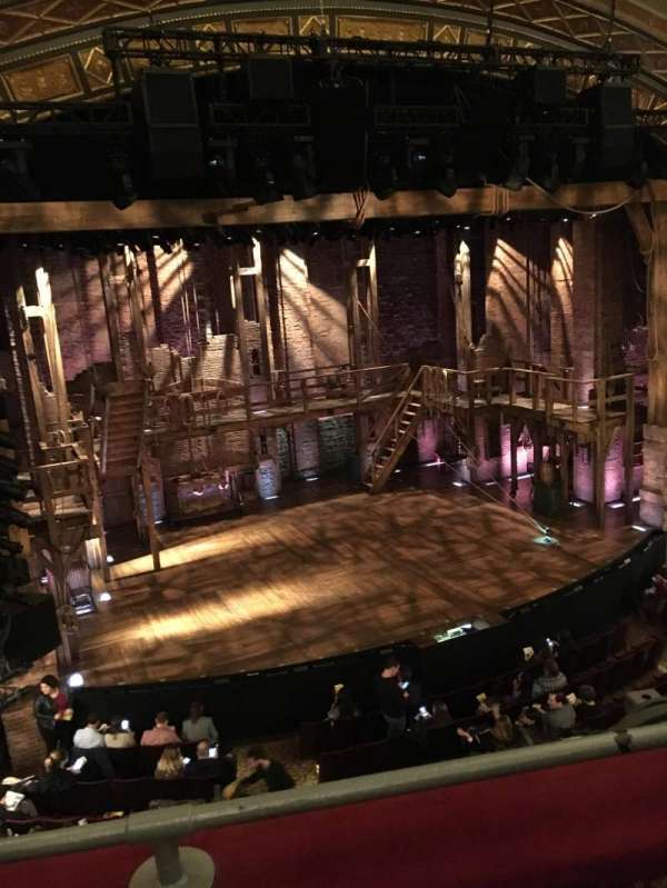 Richard Rodgers Theatre, section: Front Mezzanine L, row: B, seat: 9