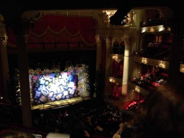 Academy of Music, section: Family Circle F, row: G, seat: 15