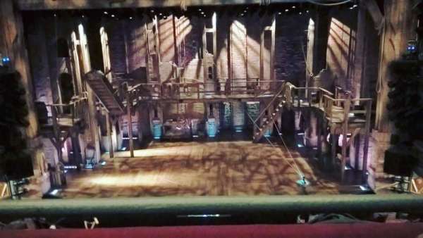 Richard Rodgers Theatre, section: Front Mezzanine C, row: A, seat: 106
