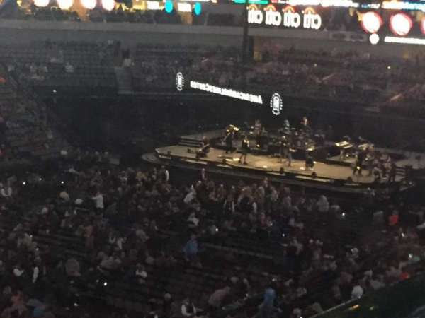 American Airlines Center, section: 213, row: A, seat: 1