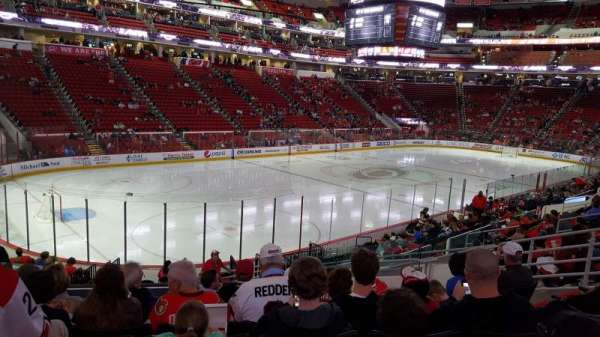 Lenovo Center, section: 108, row: T, seat: 9