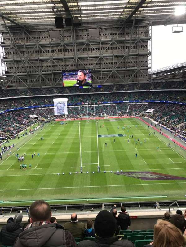 Twickenham Stadium, section: U45, row: J, seat: 197