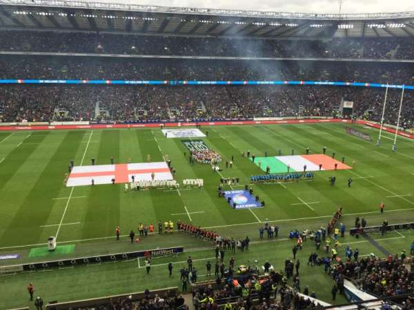 Twickenham Stadium, section: U9, row: A, seat: 220