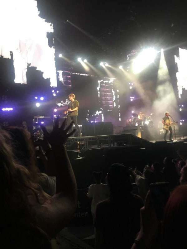 T-Mobile Center, section: 108, row: 2, seat: 3