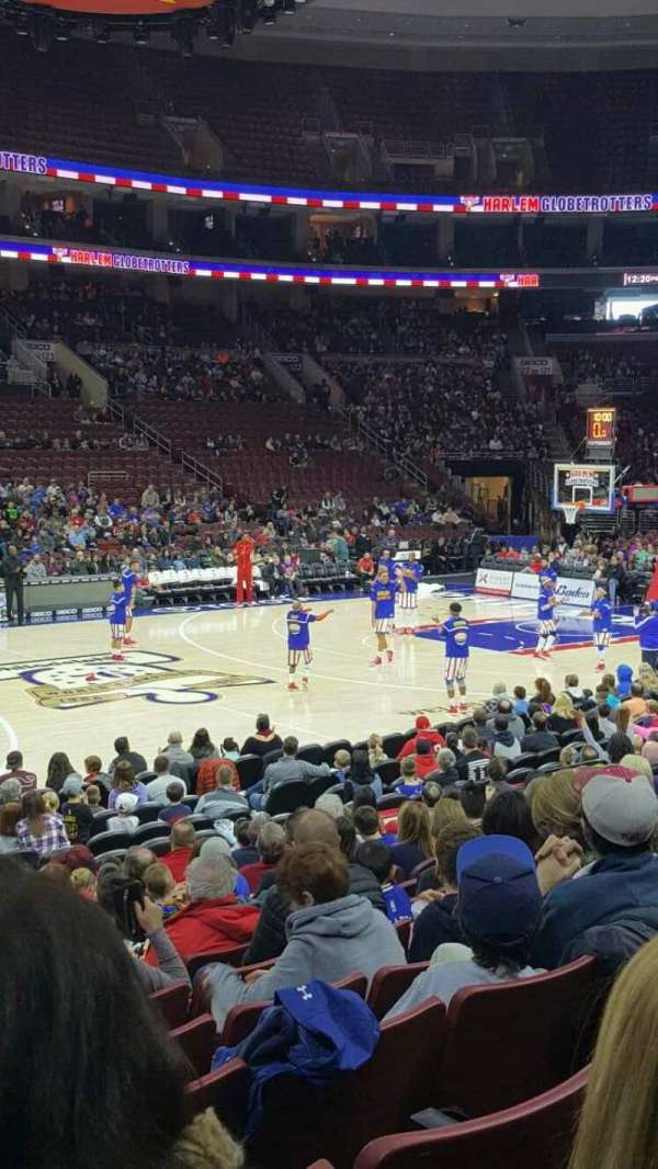 Xfinity Mobile Arena, section: 111, row: 113, seat: 2