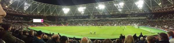 London Stadium, section: 138, row: 17, seat: 175