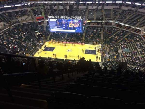 Gainbridge Fieldhouse, section: 223, row: 22, seat: 16