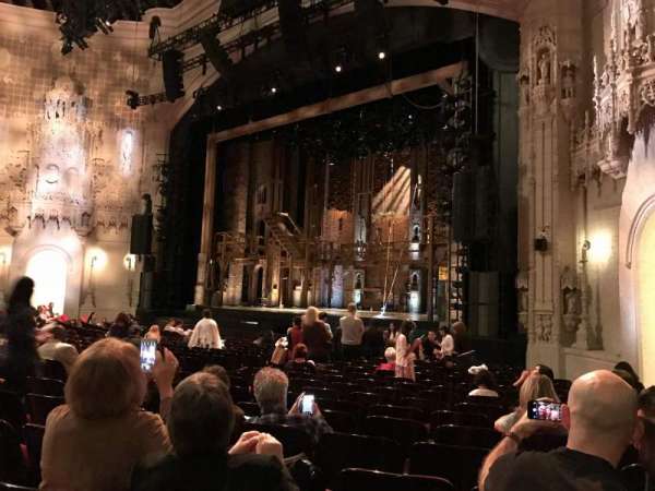 Orpheum Theatre, San Francisco, section: Orchestra R, row: T, seat: 22