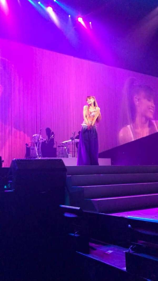 BOK Center, section: Floor 1, row: C, seat: 1