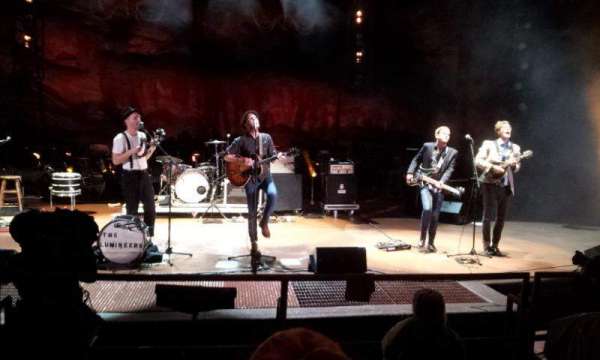 Red Rocks Amphitheatre, section: Center Right, row: 2, seat: 46