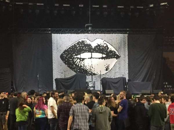 DCU Center, section: Floor 5, row: B, seat: 13