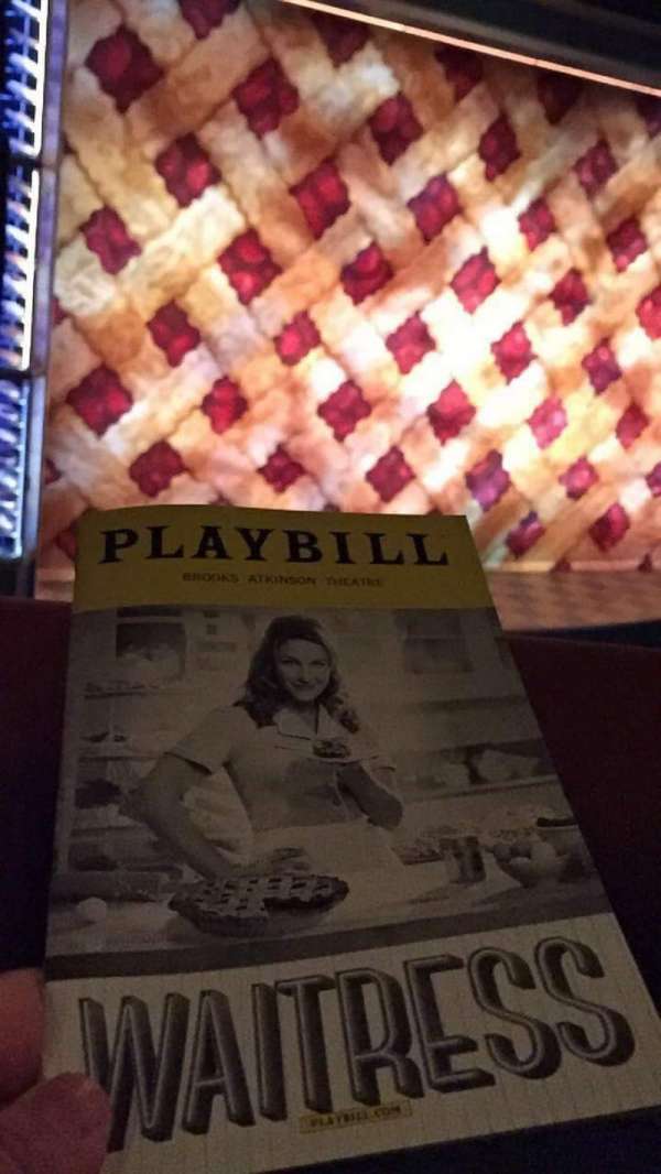 Lena Horne Theatre, section: Front Mezzanine L, row: A, seat: 13