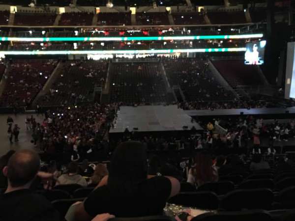 Prudential Center, section: 8, row: 18, seat: 13