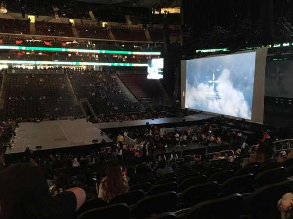 Prudential Center, section: 8, row: 18, seat: 13