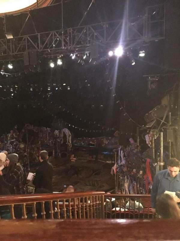 Neil Simon Theatre, section: Mezzanine R, row: L, seat: 14