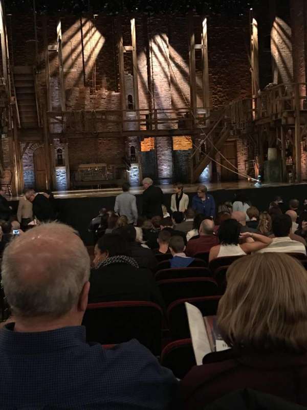 CIBC Theatre, section: Orchestra C, row: T, seat: 101-102
