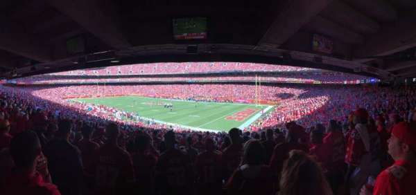 Arrowhead Stadium, section: 114, row: 38, seat: 23