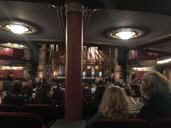 CIBC Theatre, section: Orchestra C, row: Y, seat: 116