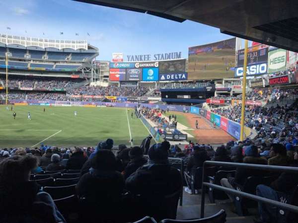 Yankee Stadium, section: 110, row: 27, seat: 1