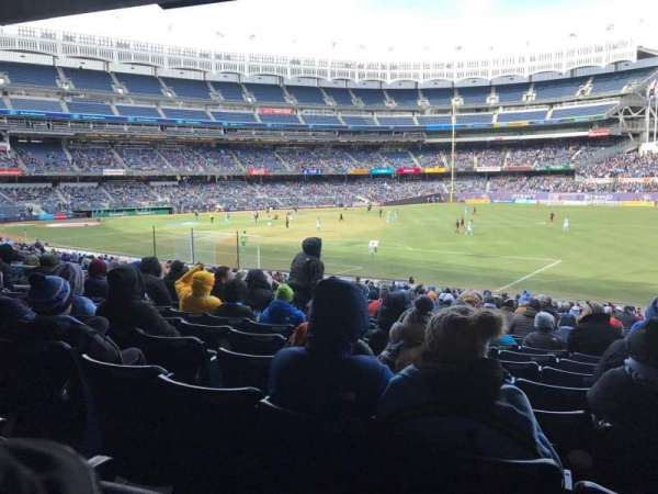 Yankee Stadium, section: 110, row: 27, seat: 1