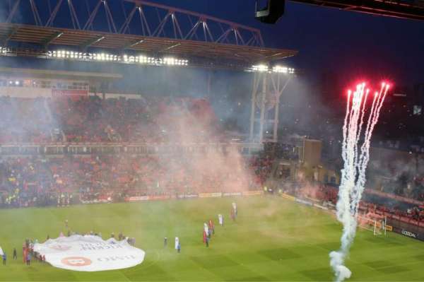 BMO Field, section: 209, row: 17, seat: 3