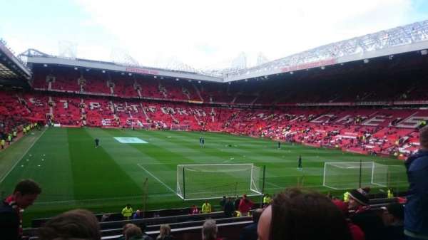 Old Trafford, section: E233, row: 10, seat: 163