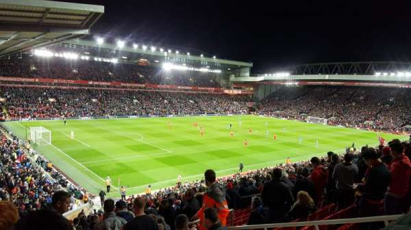 Anfield, section: L1, row: 41
