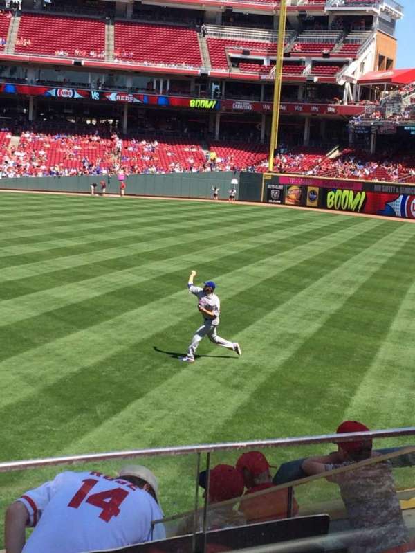 Great American Ball Park, section: 142, row: C, seat: 16