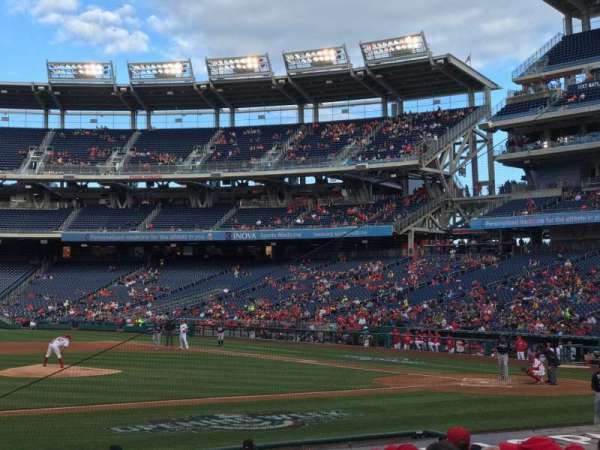Nationals Park, section: 116, row: R, seat: 17