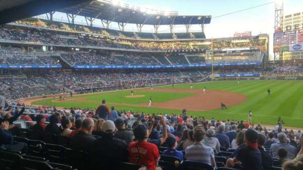 Truist Park, section: 114, row: 14, seat: 9