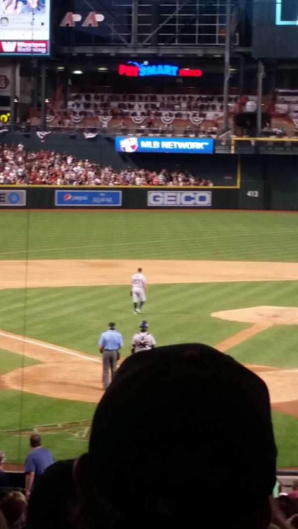 Chase Field, section: 121, row: 35, seat: 4 and 5