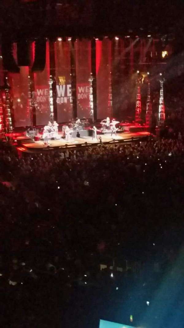 Madison Square Garden, section: 201, row: 3, seat: 5