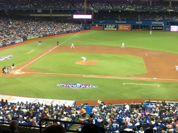 Rogers Centre, section: 219, row: 8, seat: 1