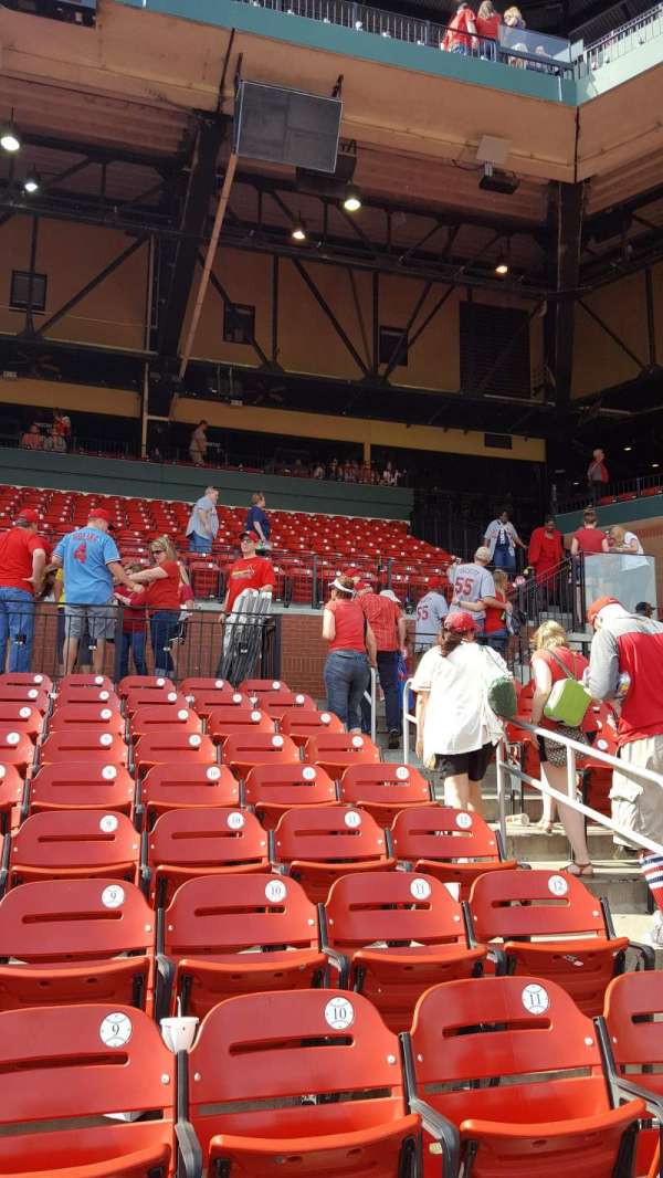 Busch Stadium, section: 167, row: 9, seat: 7