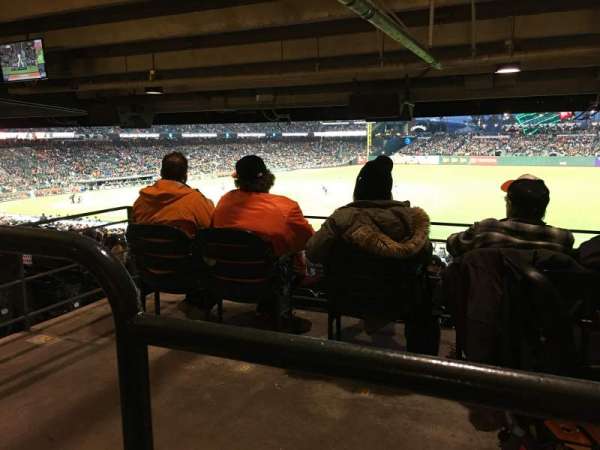 Oracle Park, section: 104, row: 42, seat: 3-7