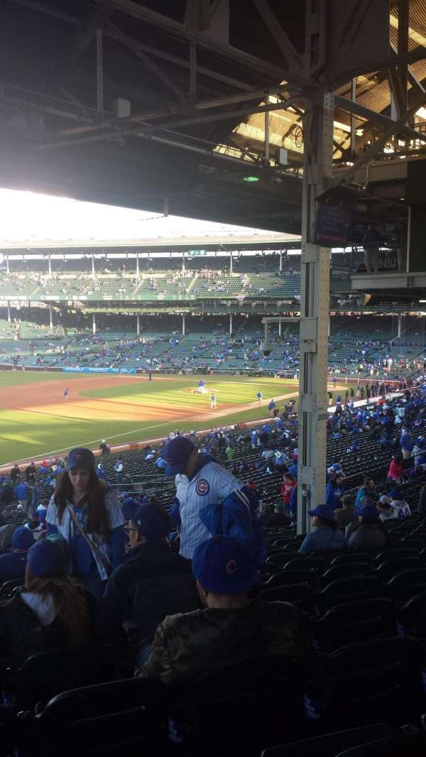Wrigley Field, section: 205, row: 21, seat: 5
