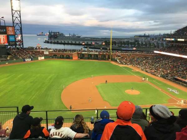 Oracle Park, section: VB324, row: E, seat: 21