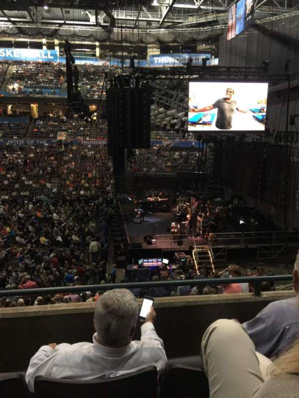 Paycom Center, section: 221, row: C, seat: 17