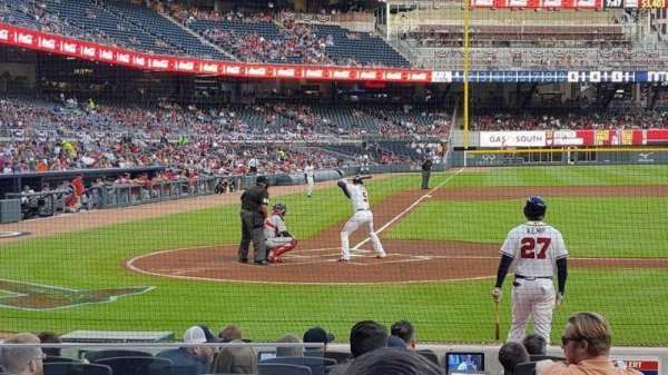 Truist Park, section: 23, row: 10, seat: 8