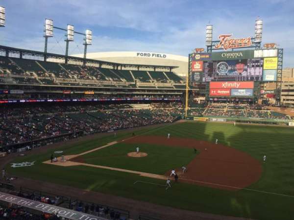 Comerica Park, section: 219, row: A, seat: 5