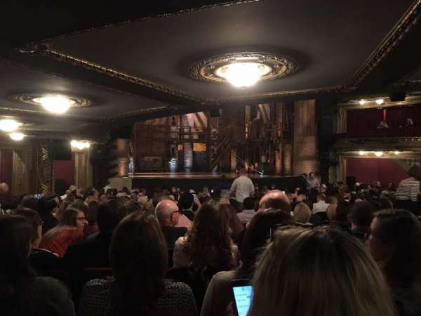 CIBC Theatre, section: Orchestra L, row: W, seat: 7